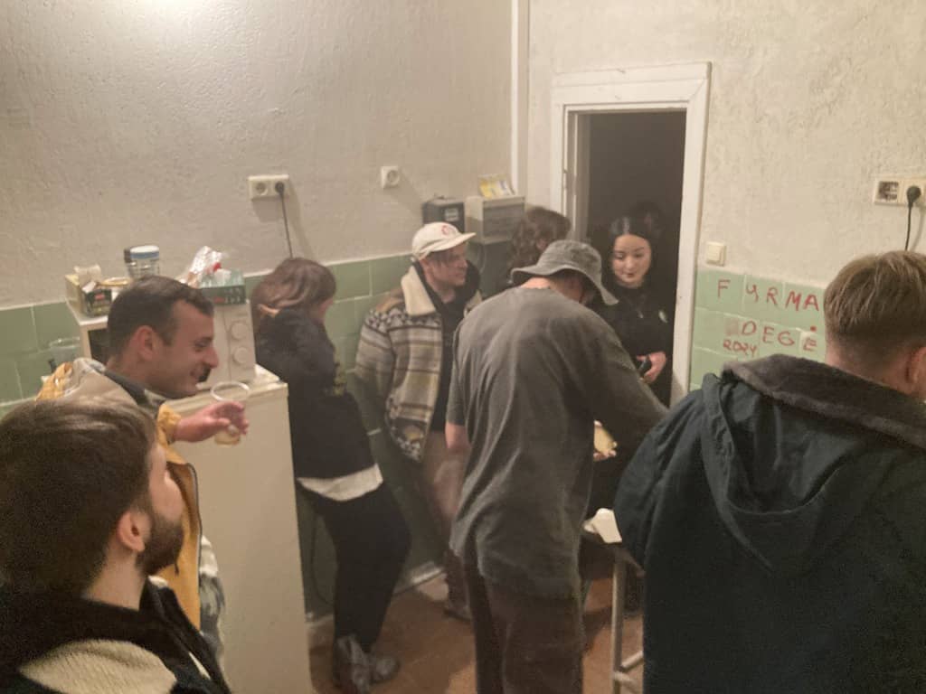 Cooking The kitchen was freaking busy this time