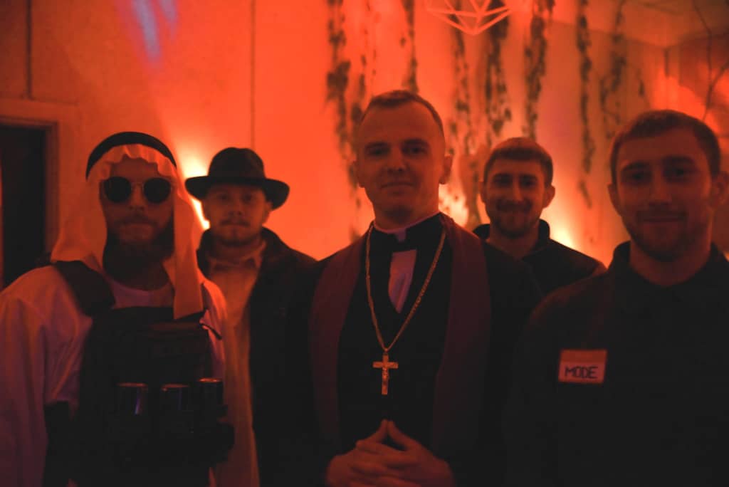 The pope, the Jaggerbomber and the goonies