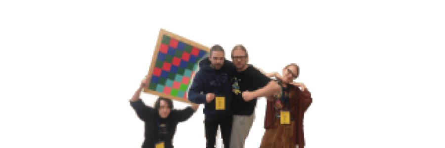 The Team Picture of pixelated team members